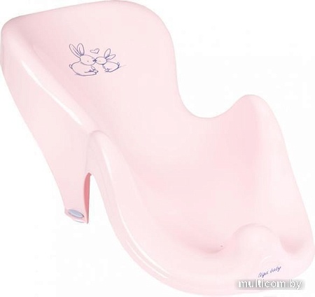 Горка для купания Tega Кролики (розовый) KR-003-104