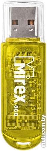 USB Flash Mirex Color Blade Elf Yellow 4GB [13600-FMUYEL04]