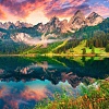 Алмазная мозаика Феникс+ Горное озеро 65590