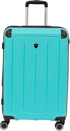 Чемодан-спиннер Francesco Molinary 197-PP1906/2-24BIR (бирюзовый)