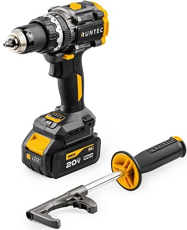Ударная дрель-шуруповерт Runtec RT-ID226 (с 2-мя АКБ, сумка)