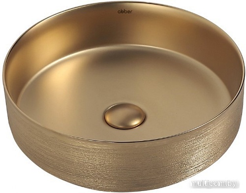 Умывальник Abber Bequem AC2109BGM (золото матовый)