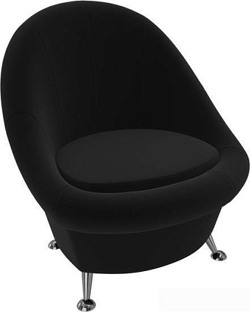 Интерьерное кресло Mebelico 252 105544 (микровельвет, черный)