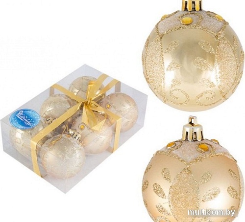 Елочная игрушка Волшебная страна Зимний 007487 (6 шт)