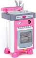 Комплект бытовой техники игрушечный Полесье Carmen №3 с посудомоечной машиной и мойкой 57914
