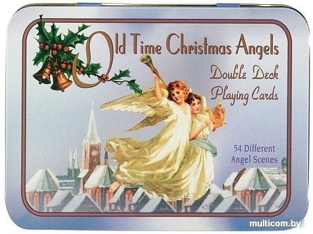 Настольная игра U.S. Games Systems Old Time Christmas Angels Deluxe Double Bridge Deck CDA108