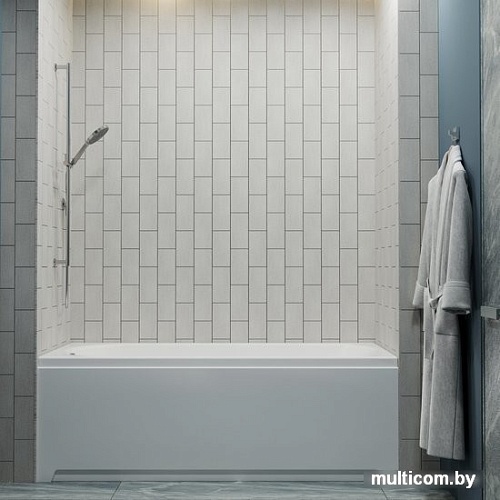 Ванна 1AcReal Дюна 150х70 (с ножками и экраном)