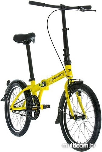 Велосипед Forward Enigma 1.0 (желтый, 2018)
