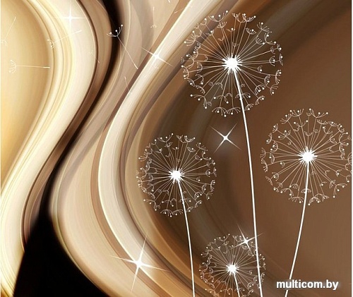 Фотообои Citydecor Цветочная абстракция 4 с защитным покрытием 300x254