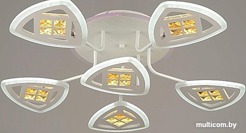 Припотолочная люстра Aitin Pro YH295/5+1 RGB (белый)