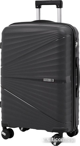 Чемодан-спиннер Pride PP-9702 (M, темно-серый)