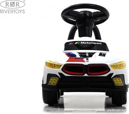 Каталка RiverToys F003FF (белый)