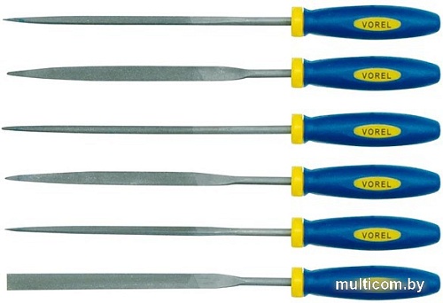Набор напильников Vorel 25352 (6 предметов)