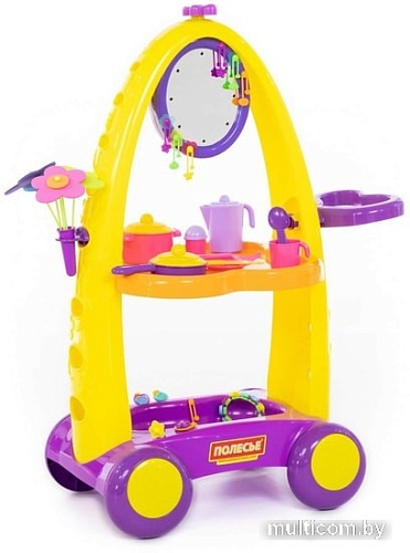 Набор игрушечной посуды Полесье Волшебный столик 4977