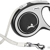 Поводок-рулетка Flexi New Comfort L Tape 5 м (черный)