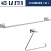 Набор аксессуаров для ванной Lauter 21TS1017 + 21TS1013 (Chrome, 2 предмета)