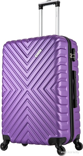 Чемодан-спиннер L'Case New-Delhi BCP-1205 (L, фиолетовый)