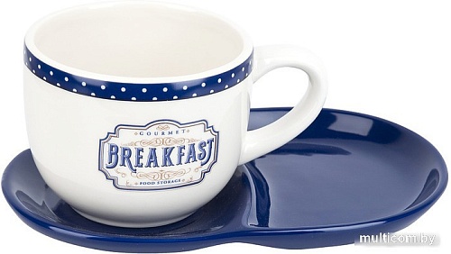Чашка с блюдцем DolomitE Gourmet L2521088