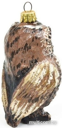 Елочные игрушки Грай Сова ЕГ-11 (коричневый)