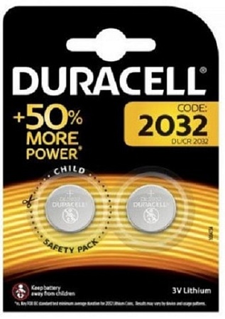 Батарейки DURACELL Lithium DL2032 2BP