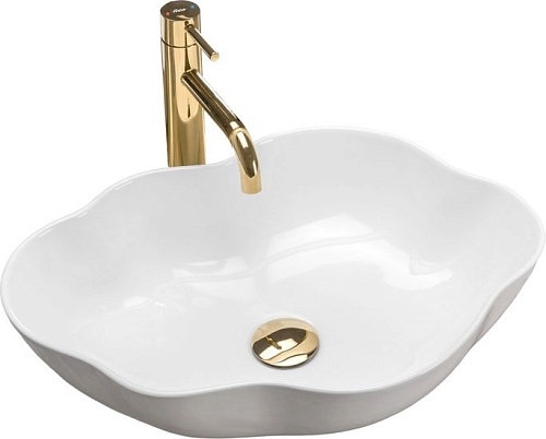Умывальник Rea Pearl (белый)