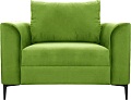 Интерьерное кресло Brioli Марк (велюр, B26 зеленый)