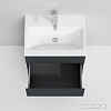 AM.PM Тумба под умывальник Gem S 60 M91FSX0602GM (3 ящика, графит)