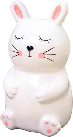 Копилка для денег ILikeGift Sleepy bunny FC191121 (белый)