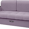 Диван Сириус Лидер-1 ППУ 185x110 (Eva 13 велюр светло-фиолетовый)