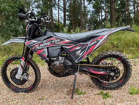 Мотоцикл Nine Fox Strider 450 (черный/красный)