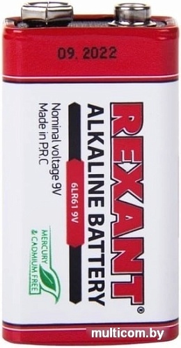 Батарейки Rexant 6LR61 30-1061