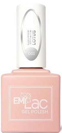 Гель-лак Emi E.MiLac LF Белый лотос 001 9 мл