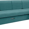 Сириус Лидер-13 с оттоманкой НПБ 330x165 (Eva 23 велюр зеленый)