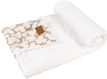 Плед Amarobaby Растем вместе. Мышонок 85x95 (коричневый)