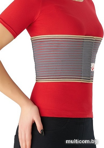 Бандаж на грудную клетку MEK 2003 (S, серый)