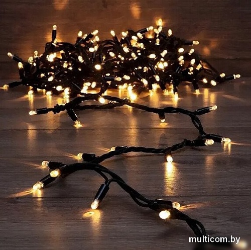Новогодняя гирлянда ULED Стринг-лайт ULED-SL-100-220V-(F-B-WW/FWW)