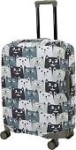 Чехол для чемодана Grott 210-LCS290-M-DCL (серый)