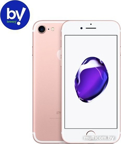 Apple iPhone 7 32GB Воcстановленный by Breezy, грейд B (розовое золото)