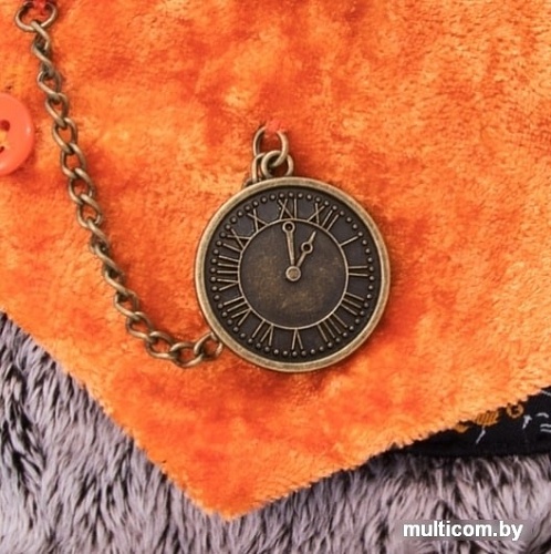 Мягкая игрушка Basik & Co Басик в жилете с часами (19 см)