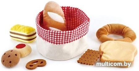 Набор игрушечных продуктов Hape Корзина хлеба E3168-HP