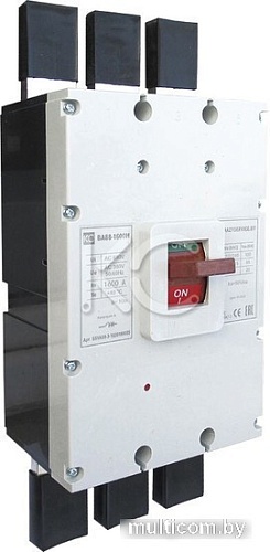 Выключатель автоматический КС ВА 88-1250H 1250А 3P 85кА SVA88-3-1250125085