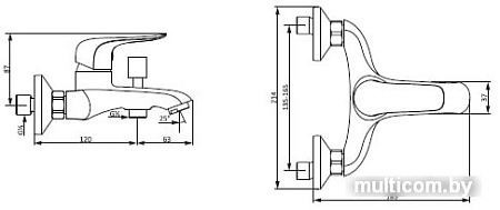 Смеситель RedBlu Palace Evo 2 331000000