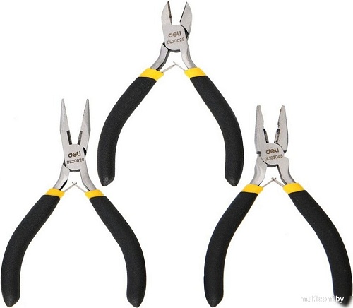 Набор пассатижей Deli DL103205-3 (3 предмета)