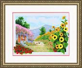 Набор для вышивания Золотое руно Крымский дворик РТ-077