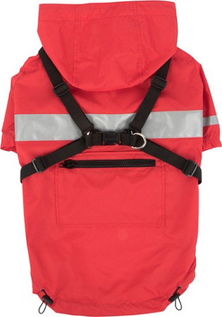 Дождевик для животных Puppia Wilderness PLRA-JM9320-RD-XL (красный)