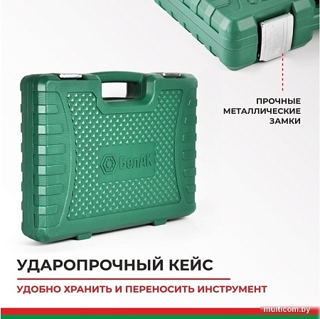 Набор трещотка с головками и битами БелАК Мастер БАК.07004 (108 предметов)