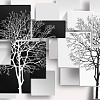 Фотообои Citydecor Дерево 3D Инь-Янь с защитным покрытием 400x254