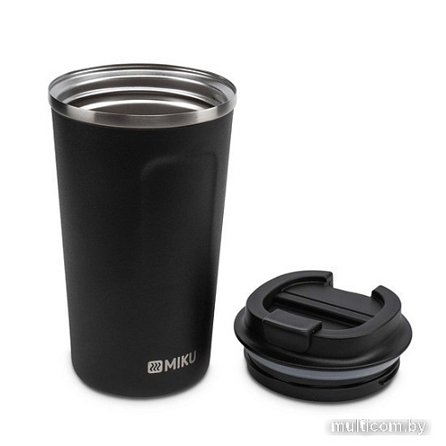 Термокружка Miku 510мл (черный)