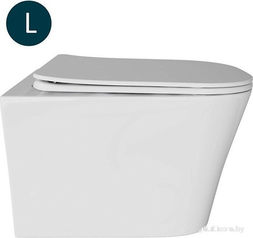 Унитаз подвесной Wave Promo (белый глянец)