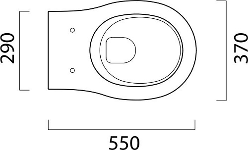 Унитаз GSI Classic [871211]